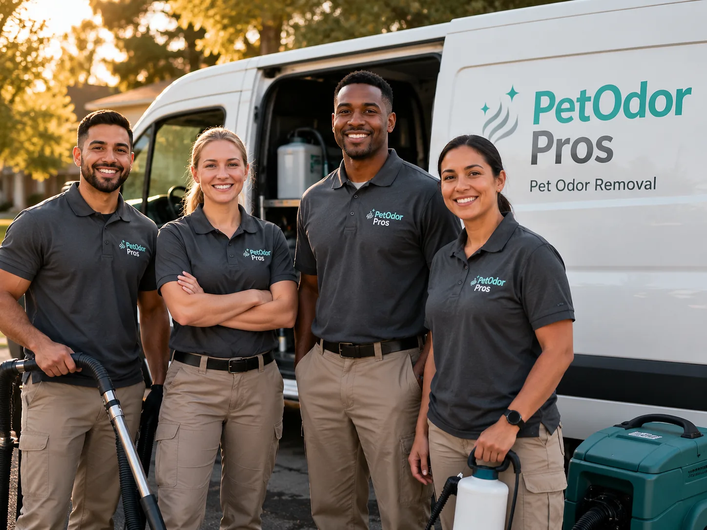 Pet Odor Removal team serving Stirling City, CA